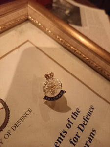 World War Two Veteran's Badge and Citation